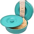 Ole Rico Mexican Tortilla Warmer/Holder - Corn Keeper, Basket Lid Server, Keeps Warm, Microwave Safe - Green - View #7