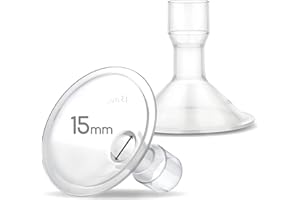 Maymom MyFit 15 mm Shields; Compatible with Medela Breast Pump- PersonalFit, Freestyle, Harmony, Maxi, Freestyle Flex Connect