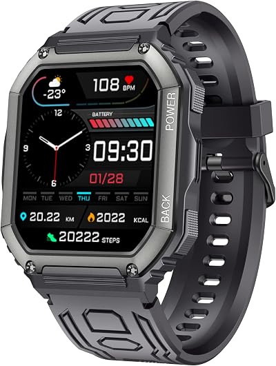 I0I&I0I Smart Watch Bluetooth Call Music Heart Rate Blood Pressure Outdoor