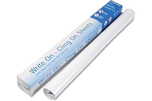 Write On Cling On Easel Pad, Unruled, 27 x 34, White, 35 Sheets