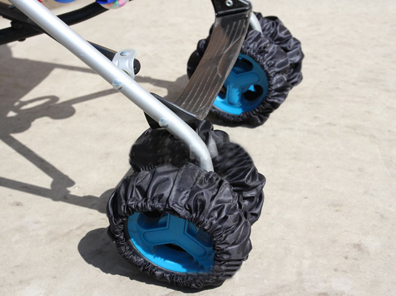 pram wheel covers
