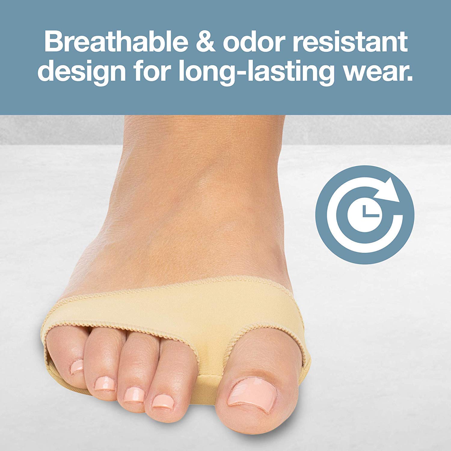 ZenToes Ball of Foot Pads Metatarsal Cushions for Metatarsalgia, Arthritis and Sesamoid Pain Relief 1 Pair (Large, Women 8-10, Men 9-11)