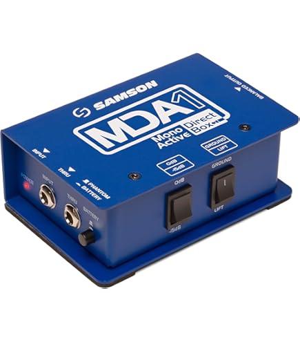 Amazon.com: Samson S-Max MD1 Passive Mono Direct DI Box,18Hz40kHz