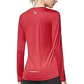 baleaf Long Sleeve Workout Tops for Women Running Athletic Shirts Active Quick Dry Lightweight Moisture Wicking