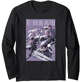 Attack on Titan Group Shot Scout Regiment Anime Epic Poster Long Sleeve T-Shirt