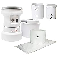 WONDERMILL - Attachment Bundle - Heavy Duty Electric Grain Mill + Bean Attachments + Flour Bagger