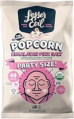 Lesser Evil Organic Pink Himalayan Salt Popcorn 8 OZ