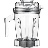 Vitamix Aer Disc Container, 48 oz, BPA-Free, Dishwasher-Safe, Compatible with All Full-Size Vitamix Blenders