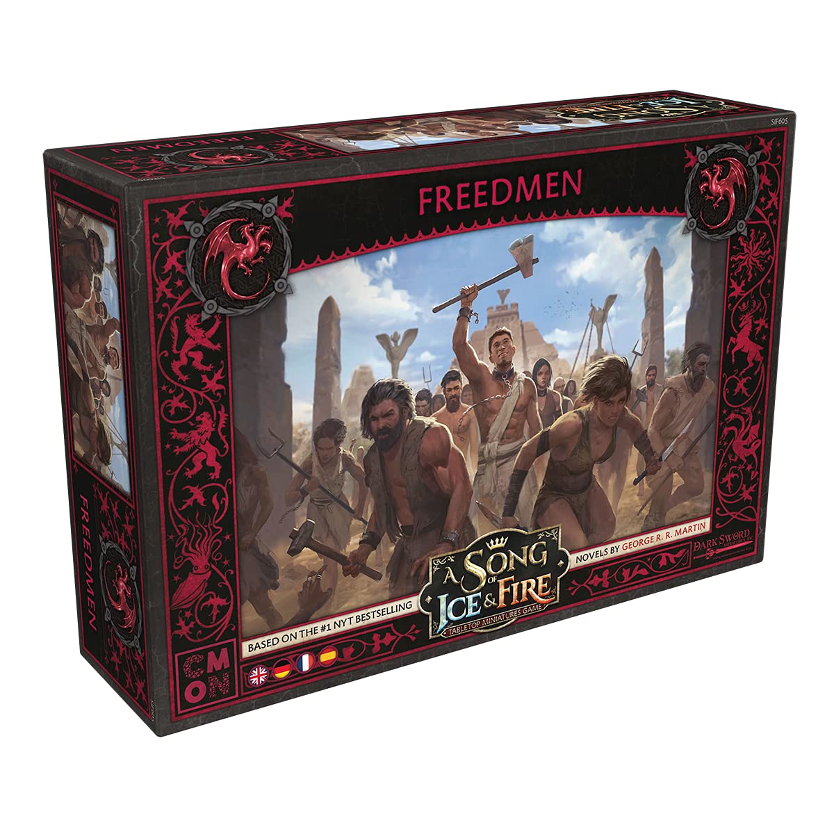 CMON, A Song of Ice & Fire - Freed, Expansion, Tabletop, 2 Players, Ages 14+, 45+ Minutes, German, Multilingual — image 1