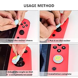 DLseego Thumb Grip Caps Compatible with Switch