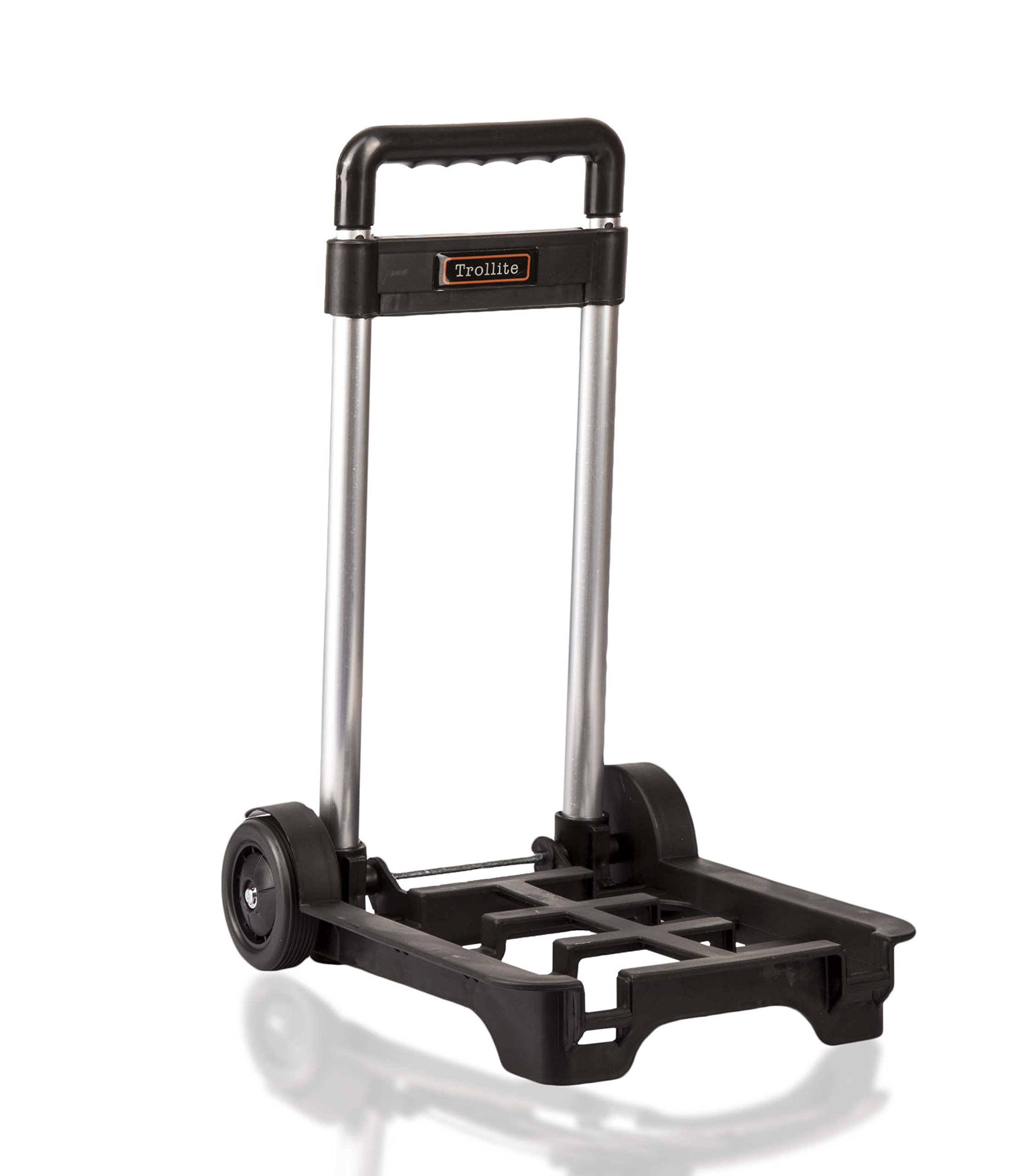 LeanPac Small Lightweight & Compact Folding Travel Garden Camping Festival Shopping Trolley on Wheels Hand Cart. Weighs 900grams Only.