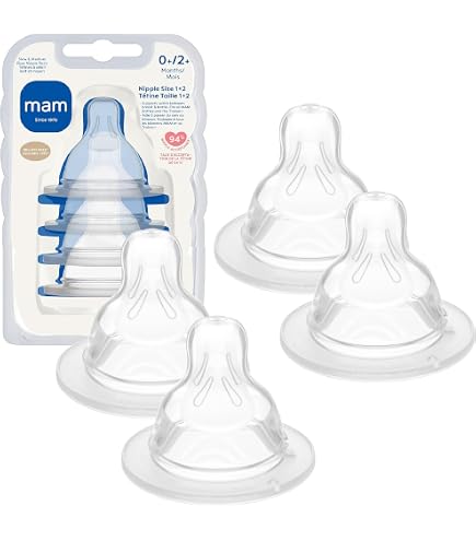 Amazon.com : MAM 9oz Easy Start Anti-Colic+ Vented Baby Bottles, 2
