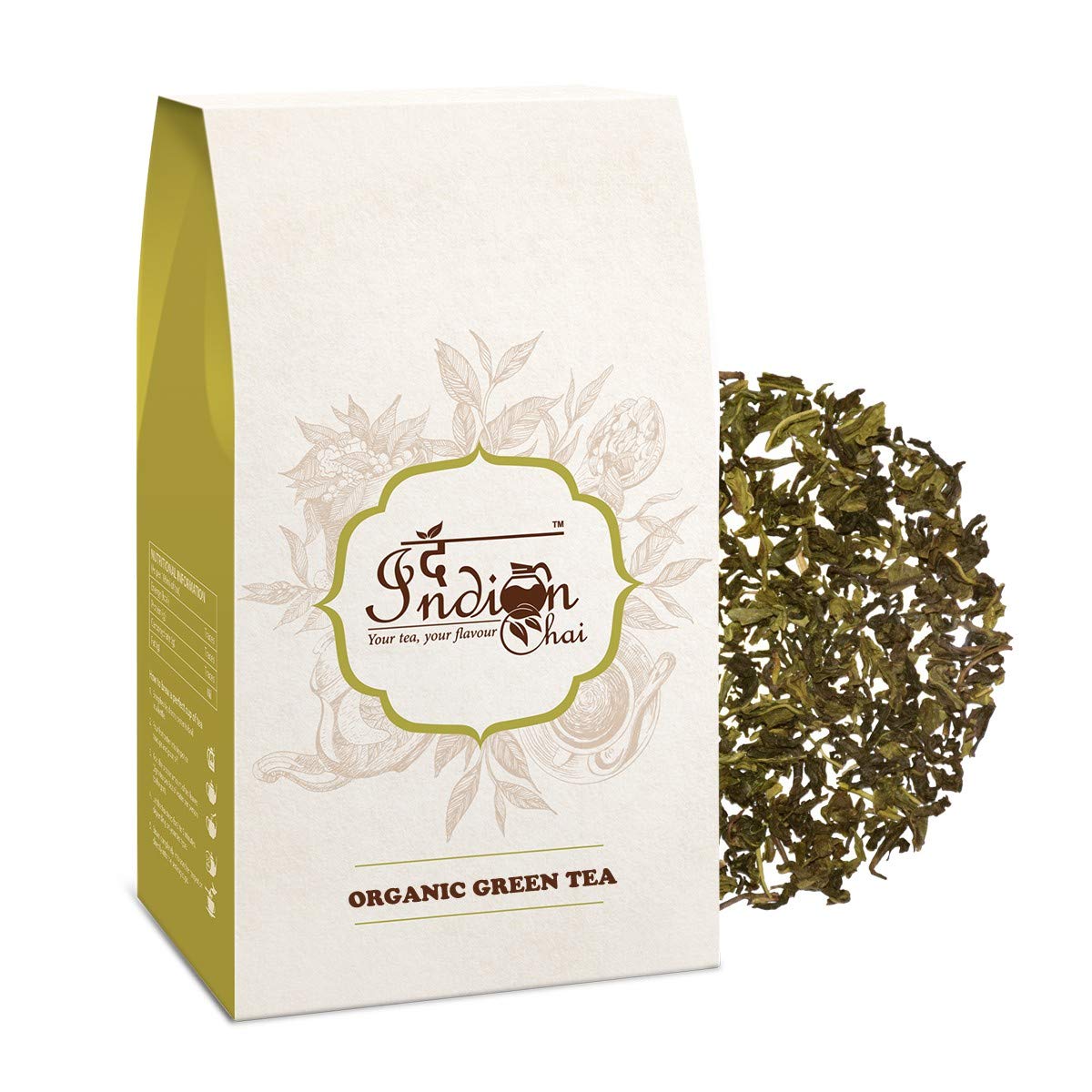 The Indian Chai Organic Green Tea for Weight Loss 100g Amazon.in