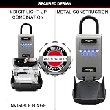 Master Lock Portable Light Up Key Safe with Shackle Medium 175 x 72 x 52 mm view 5