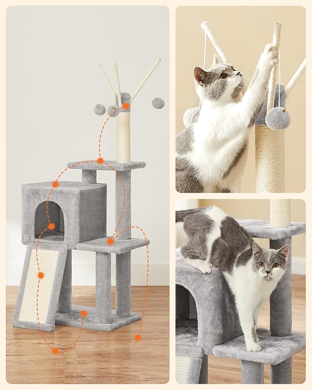 Arbre à Chat, Tour de Jeux, Chaton