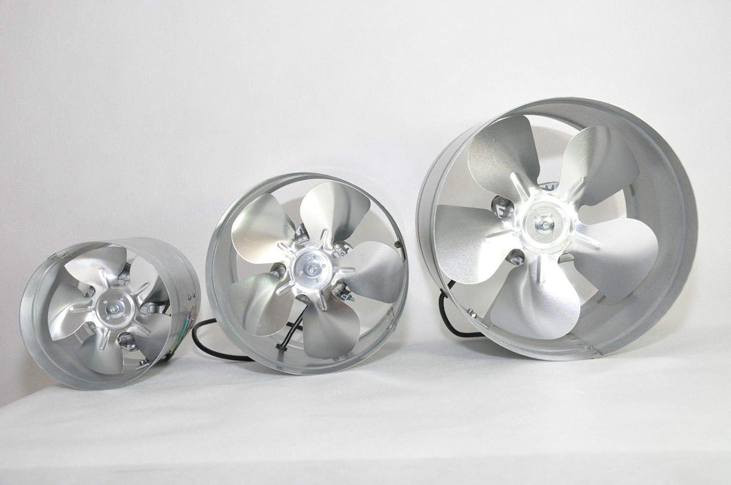 Ventilatore Assiale Per Tubi In Acciaio Zincato - 150-350mm, Per Canali D'Aria, Funzionamento Continuo - Foto 7