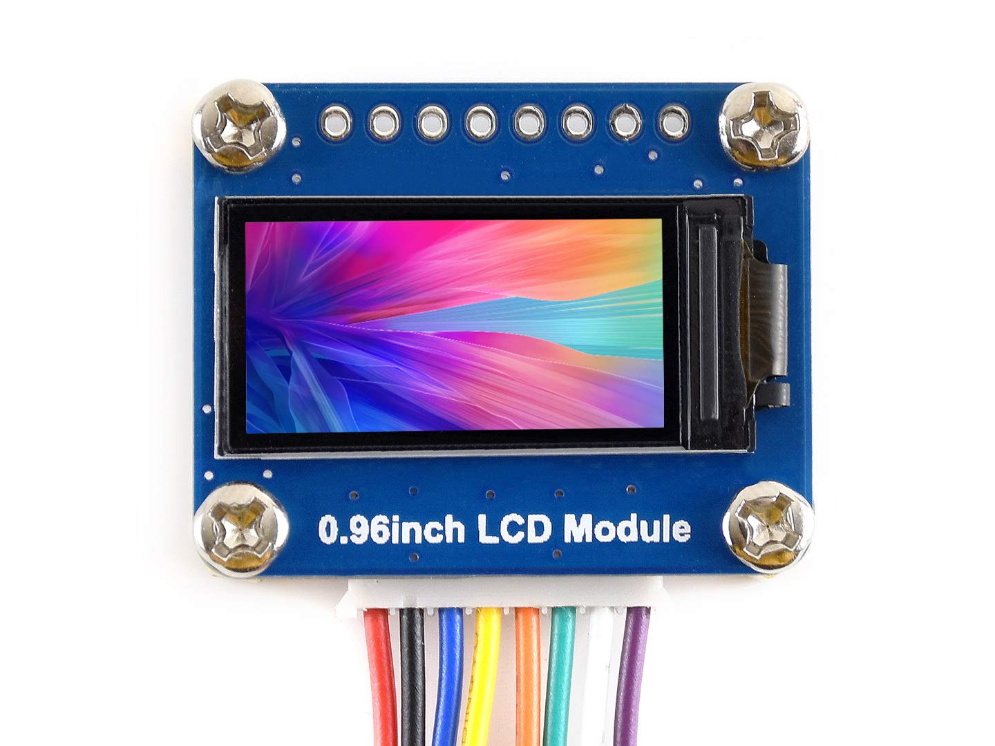 Waveshare 0.96inch LCD Display Module IPS Screen 160x80 HD Resolution SPI Interface RGB 65K Color