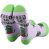 PXTIDY 2 Pairs Little S Horror Socks Horror Movie Lover Gift Feed Me Musical Sock