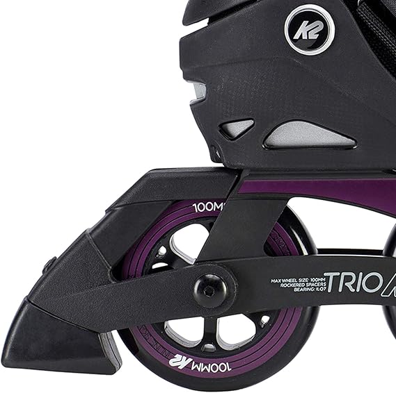 Amazon Com K2 Womens Trio 100 Inline Skates Sports Outdoors