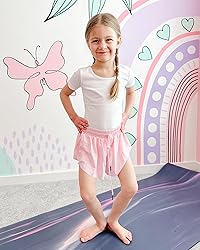 Stelle Girls Flowy Shorts with Pockets Athletic