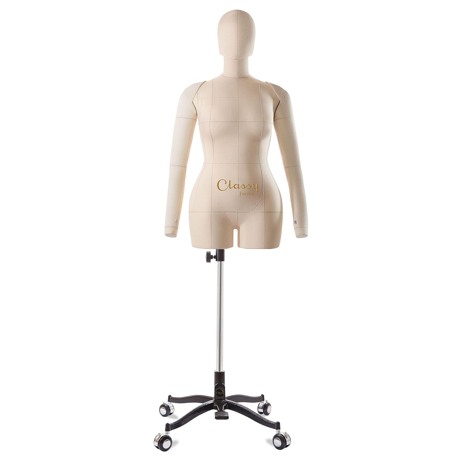 Amazon.com: Classy Forms Fully Pinnable Soft Mannequin Torso Eva Beige ...