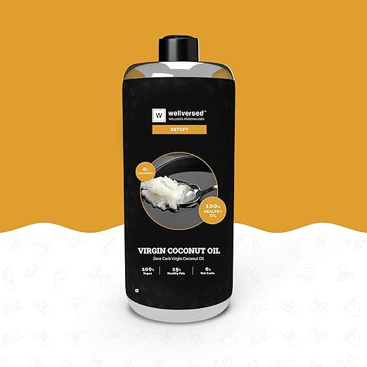 Ketofy Virgin Coconut Oil 250ml Zero Carb Virgin Coconut Oil Amazon In Grocery Gourmet Foods