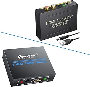 esynic 1080p hdmi audio extractor