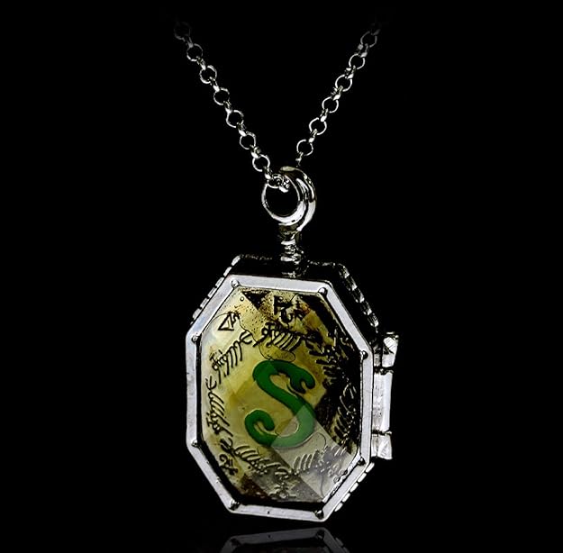 Alushisland Movie Harry Potter Horcrux Necklace Pendant Openable