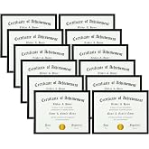 ELSKER&amp;HOME 8.5x11 Certificate Frame Black 12 Pack Diploma Frame | Award Document Diploma Frame Multi Pack,8.5x11 Picture Frame for Wall &amp; Tabletop Mounting in Horizontal or Vertical Format