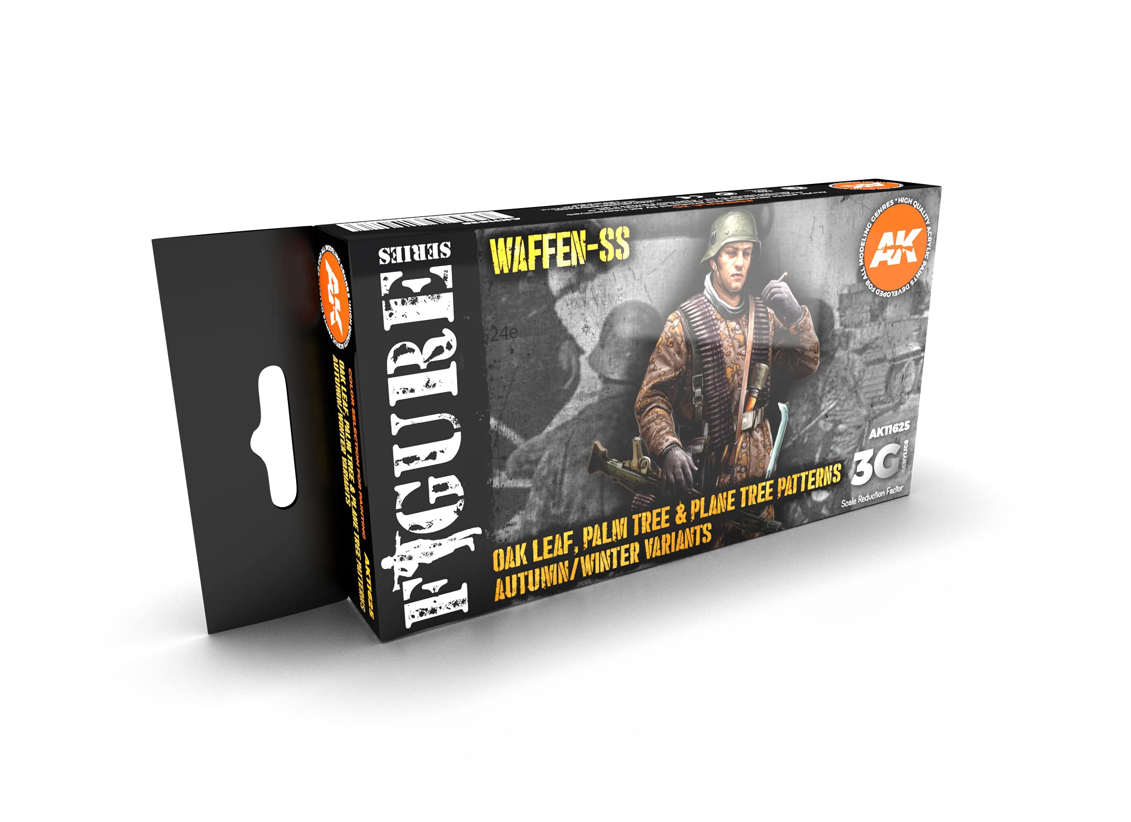 AK Interactive 3rd Gen Oak Leaf, Palm Tree & Plane Tree Patterns Autumn/Winter Variants # 11625