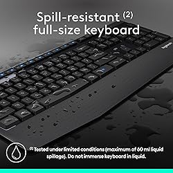 Logitech MK345 Wireless Keyboard and Mouse Combo