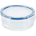 LOCK & LOCK Easy Essentials Food Storage lids/Airtight containers, BPA Free, Round - 5 oz - for Sauces & dips, Clear