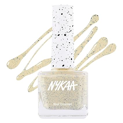 Nykaa Cookie Crumble Nail Enamel - 257 Glazed Lemon (9ml)