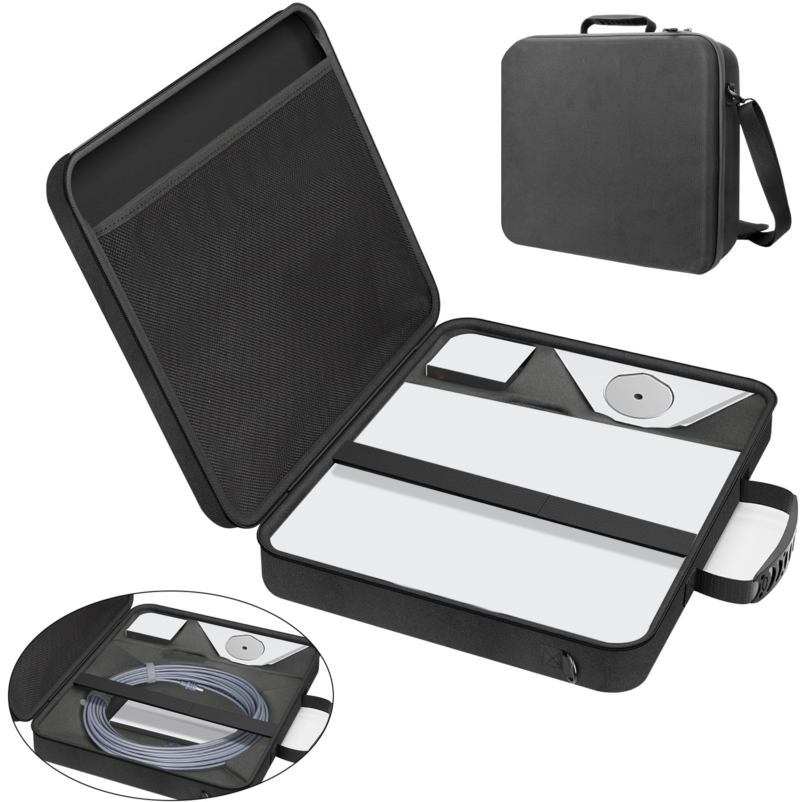 Photo 1 of LUXENECK Starlink Mini Case Travel Bag, Waterproof Shockproof Perfect Protection Starlink Bag with Dual Carry Options Hard Shell Portable Storage Case (BAG-1)