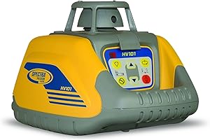 Spectra Precision HV101-4 Multi-Purpose Construction Laser Level Kit with RC601 Remote, HR150U Receiver, Wall Mount, Alkaline Batteries, Safety Glasses, Heavy Duty Case