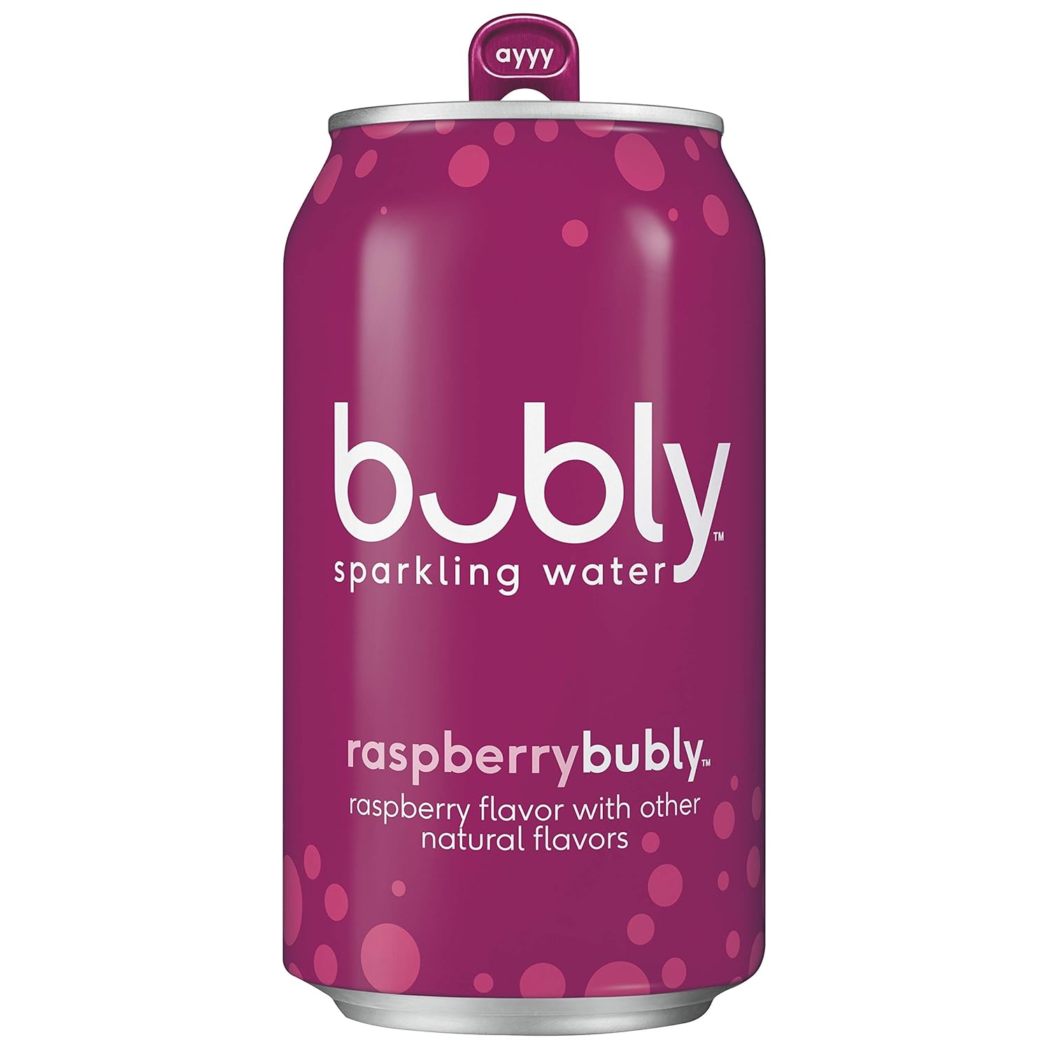 bubly Sparkling Water, Raspberry, 12 fl oz. cans (18 Pack)