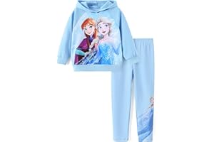 Disney Princess Toddler Girls Clothes Long Sleeve Hoodies and Leggings Clothing Sets Fall Casual Pullover Tracksuit
