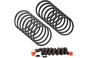 DEAWATER 16pcs RV Sewer Hose Replacement Gaskets - Equivalent to 39834 - Rubber Seal Fittings for Camco RhinoFLEX/Revolution/Easy-Slip