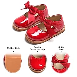 Felix & Flora Toddler Little Red Girl Mary Jane