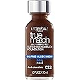 L’Oréal Paris Makeup True Match Super-Blendable Liquid Foundation, Dark Chocolate C12, 1 Fl Oz,1 Count