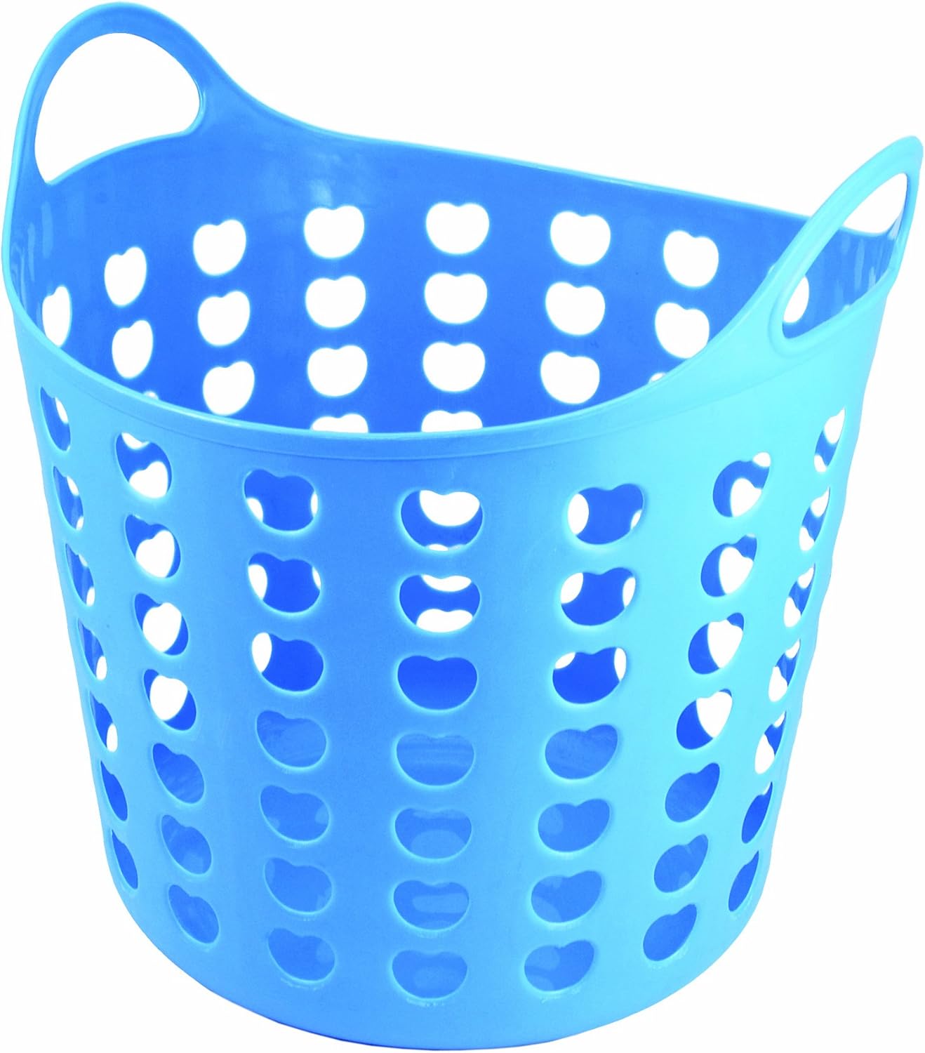 Elliott's Funky Cleaning Plastic Laundry Basket, Blue Amazon.co.uk