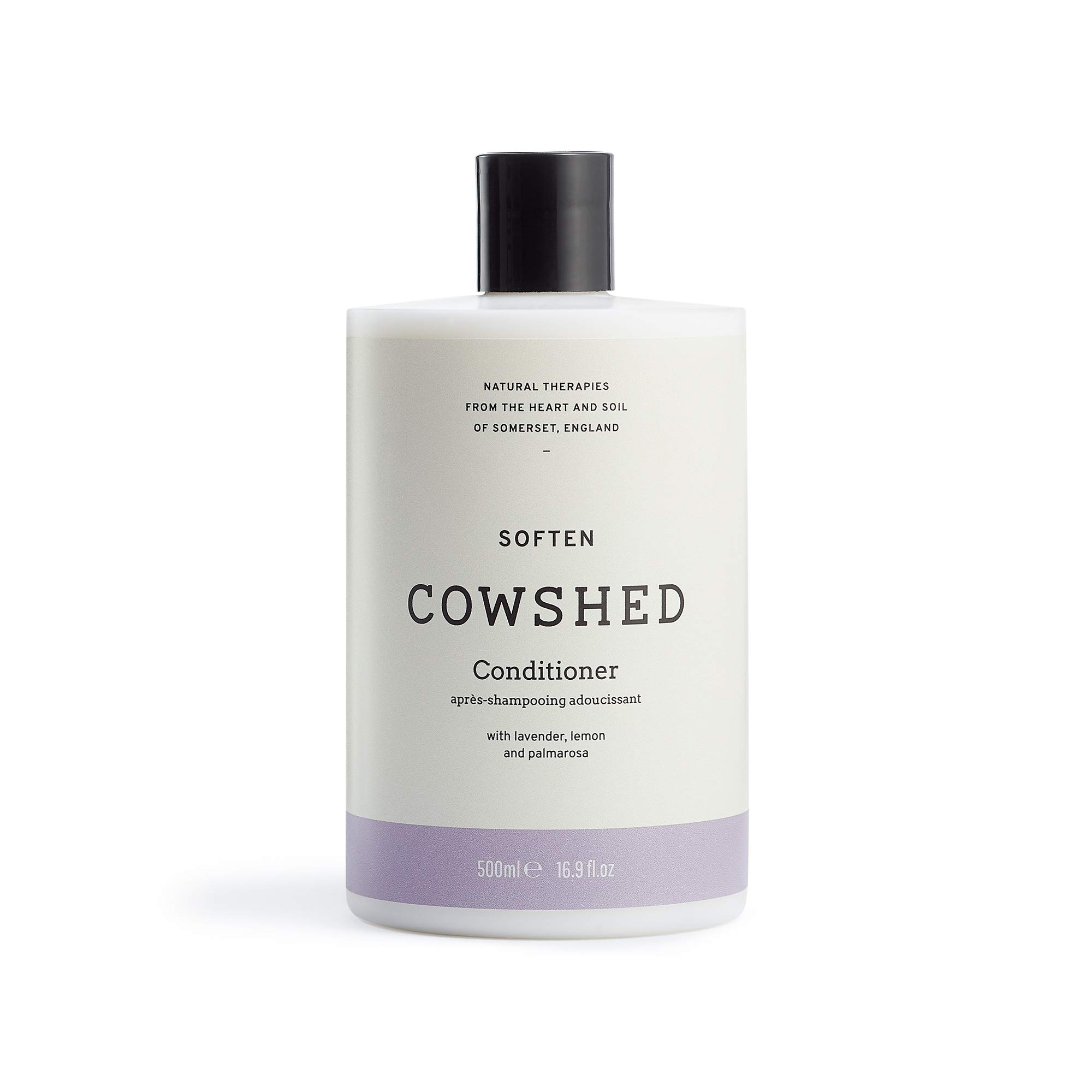 Cowshed Soften Conditioner 500ml | Gentle Conditioner for All Hair Types | Natural, Vegan, & Paraben Free | Softening & Brightening with May Chang, Lemon, and Lavender