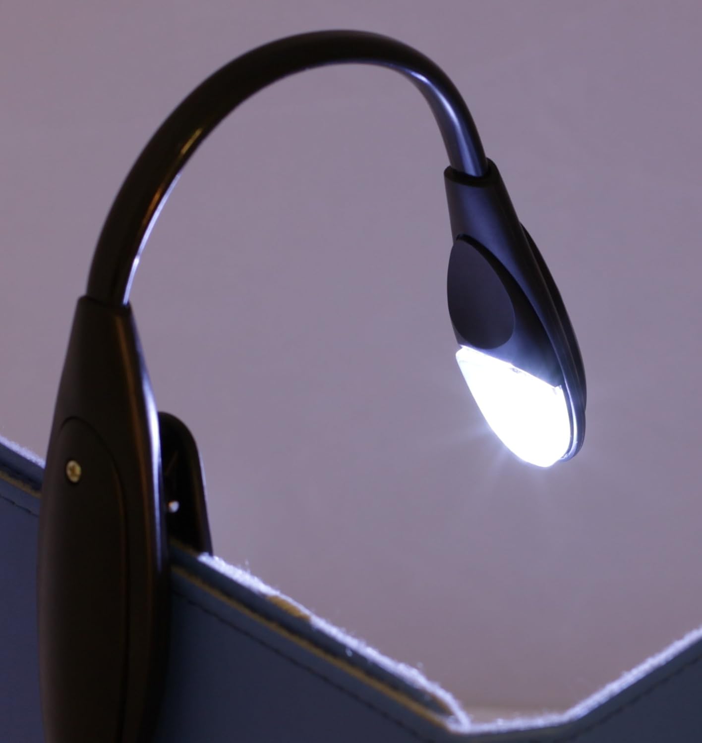 Navitech Clip On Flexible Backlight Night Light Reading Light