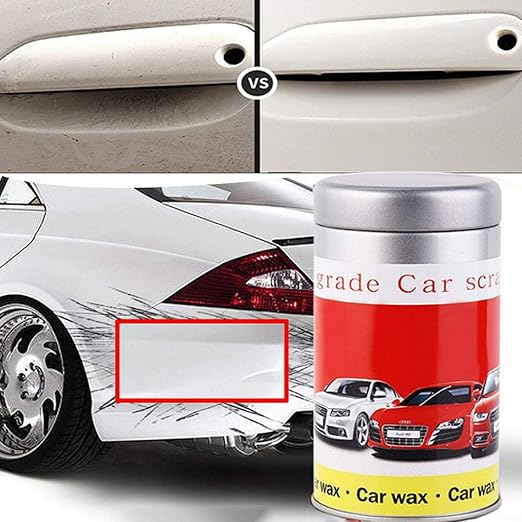 Amazon Tefuanan 塗面光沢復元剤 固形カーワックス 傷消しワックス 車スクラッチ修復 車傷消し 傷 スクラッチ 落書き 痕跡消しペイントスクラッチ修復剤 ピカピカに 300ml ワックス