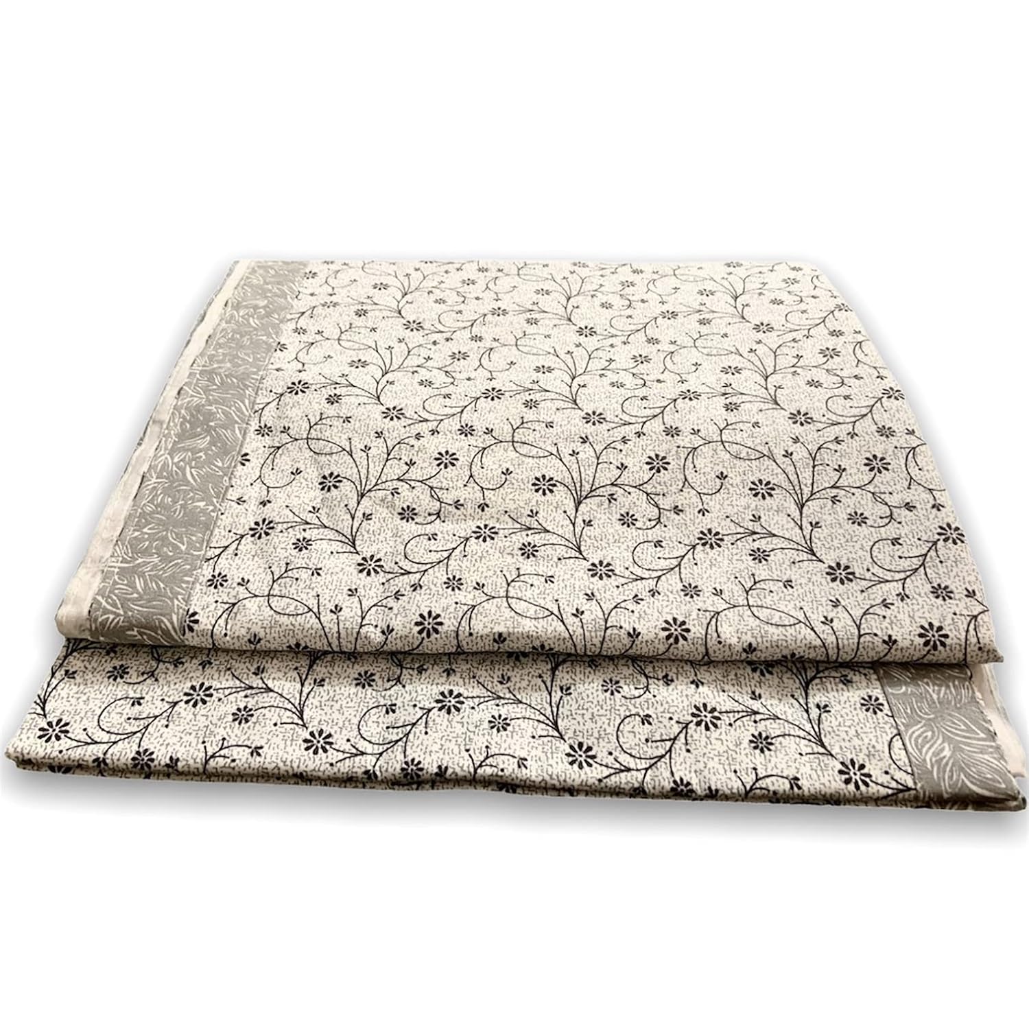 HomeScape 100 Fine Cotton Summer Single Bed Top Sheet/Odhne wali