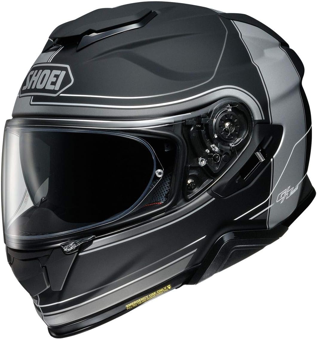 Shoei GT-Air 2 Motorcycle Helmet Crossbar TC-5 Matte Grey/Black Medium (More Size Options)