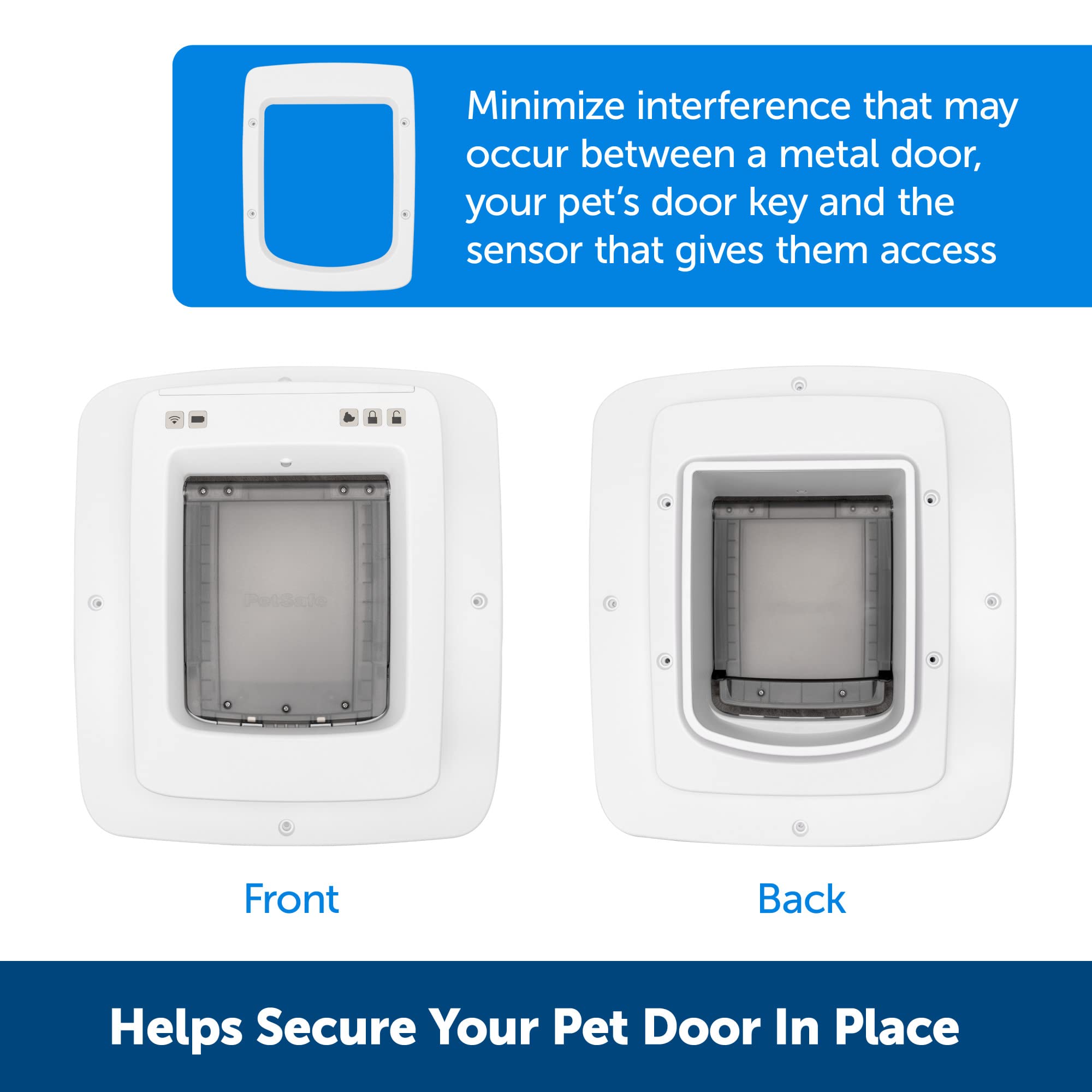 PetSafe SmartDoor Connected Pet Door for Cats and Dogs Installation Adaptor, Medium, ZAC19-17245
