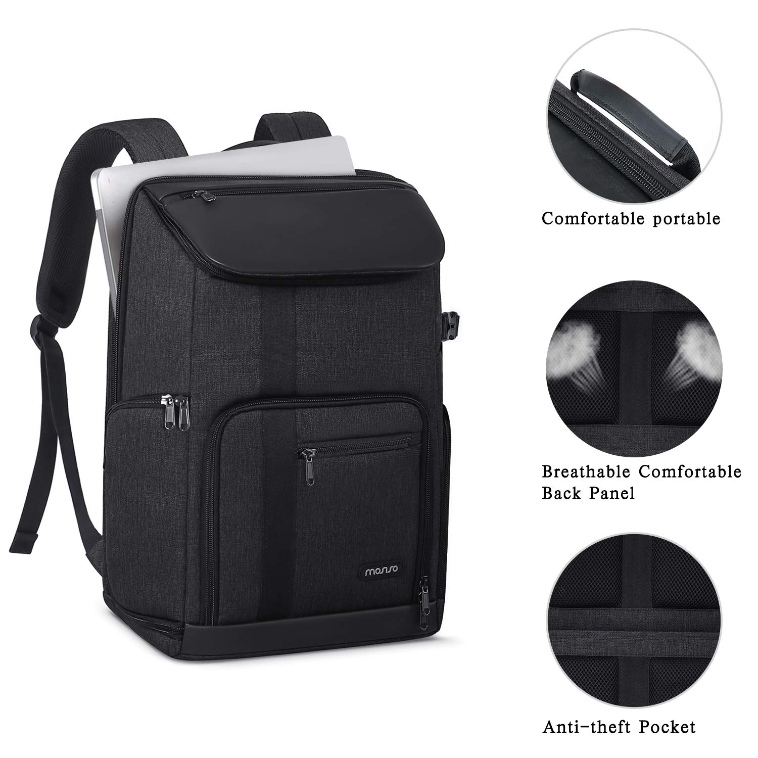 camera bag with laptop space