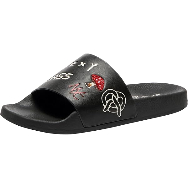 Amazon.com | Coach Jesse Rubber Slide Ivory 9 D (M) | Sandals display picture 3