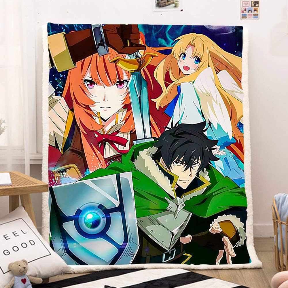 Amazon Com Dgdgd The Rising Of The Shield Hero Anime Blanket Quilt Character Collection 3d Printed Soft Flannel Cashmere Plush Fleece Sherpa Throw Blanket Gift For Anime Fans Kids And Adults Furniture
